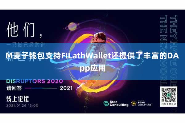 M麦子钱包支持FILathWallet还提供了丰富的DApp应用